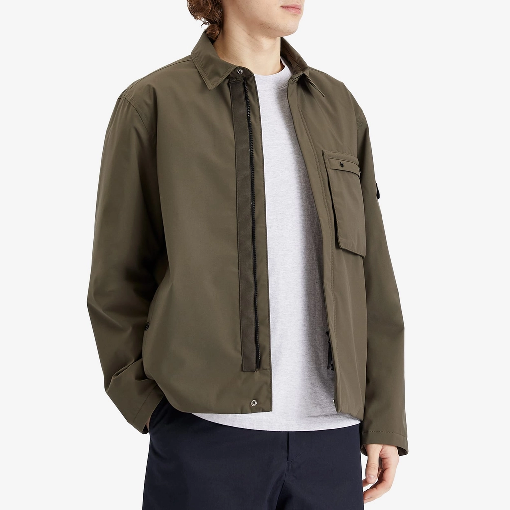 Stone Island Men's Soft Shell-R Primaloft Jacket Military Green